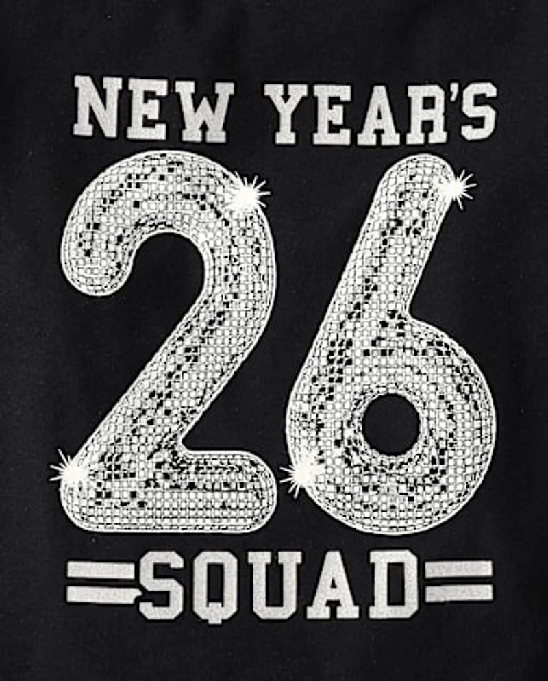 Baby And Toddler New Years Squad 26 Graphic Tee