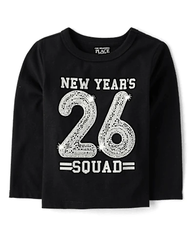 Baby And Toddler New Years Squad 26 Graphic Tee