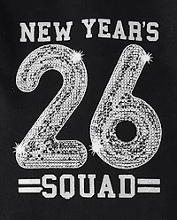Baby New Years Squad 26 Graphic Bodysuit