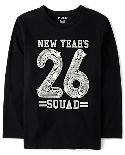 Kids New Years Squad 26 Graphic Tee