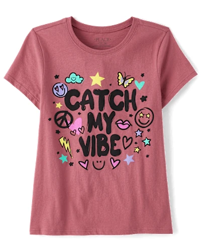 Girls Girl Power Graphic Tee
