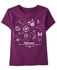 Girls Star Gazer Graphic Tee