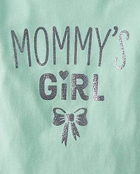 Girls Mommy's Girl Graphic Tee
