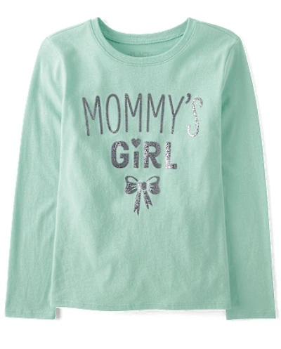 Girls Mommy's Girl Graphic Tee