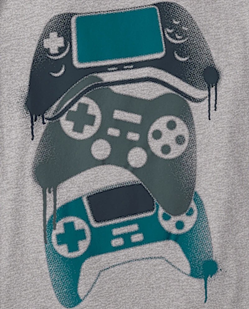 Boys Game Controllers Graphic Tee