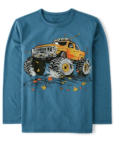 Boys Monster Truck Graphic Tee