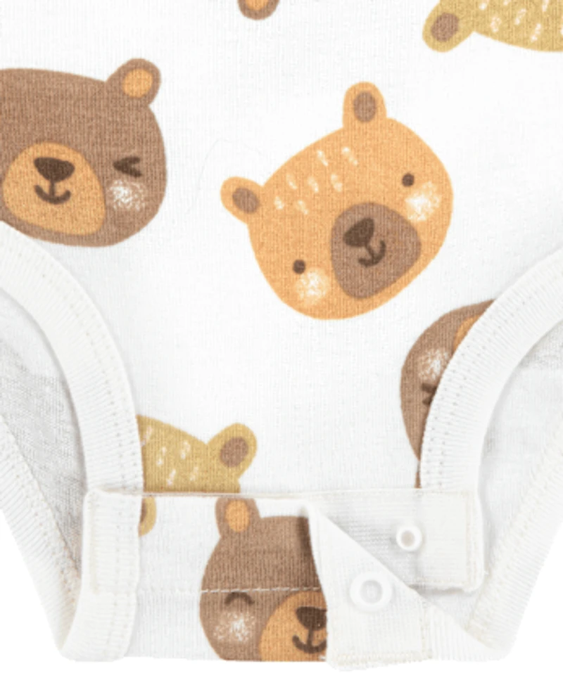 Baby Huggies™ Bear Bodysuit 3-Pack