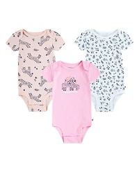 Baby Girls Huggies™ Zebra Bodysuit 3-Pack