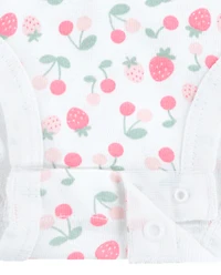 Baby Girls Huggies™ Strawberry Bodysuit 3-Pack