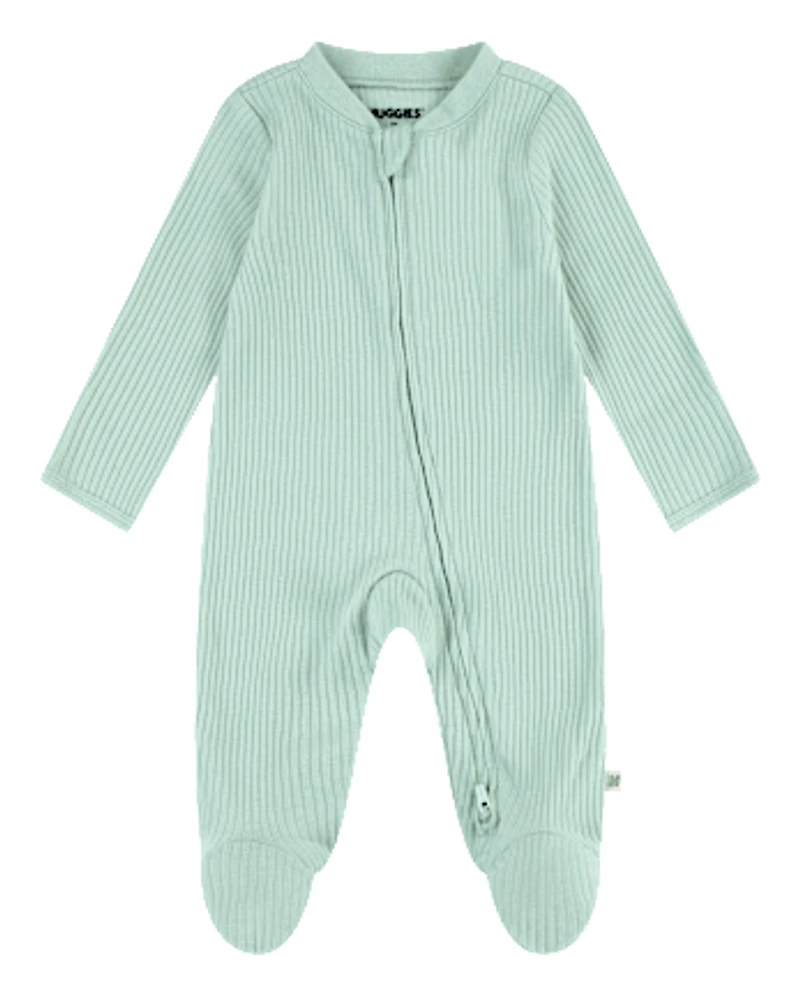 Baby Boys Huggies™ Ribbed Footed Coverall