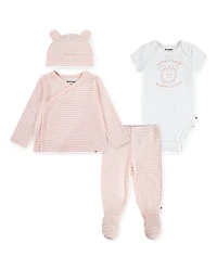 Baby Girls Huggies™ Gingham 4-Piece Take Me Home Set