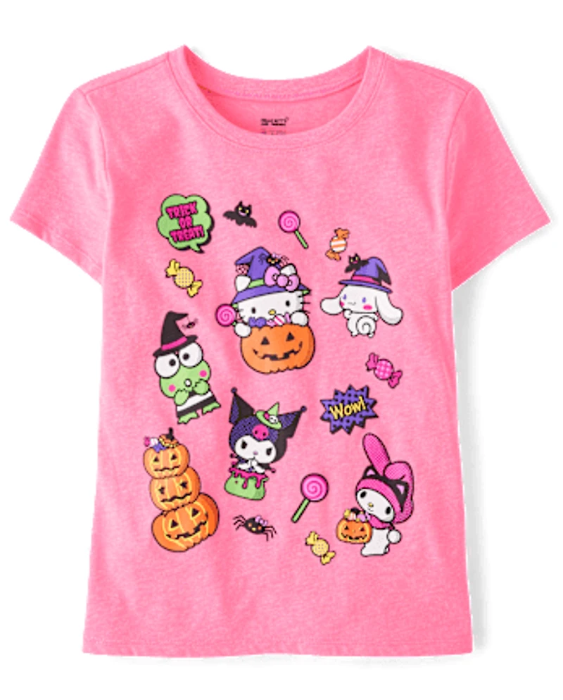 Girls Hello Kitty® And Friends Halloween Graphic Tee