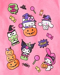 Girls Hello Kitty® And Friends Halloween Graphic Tee