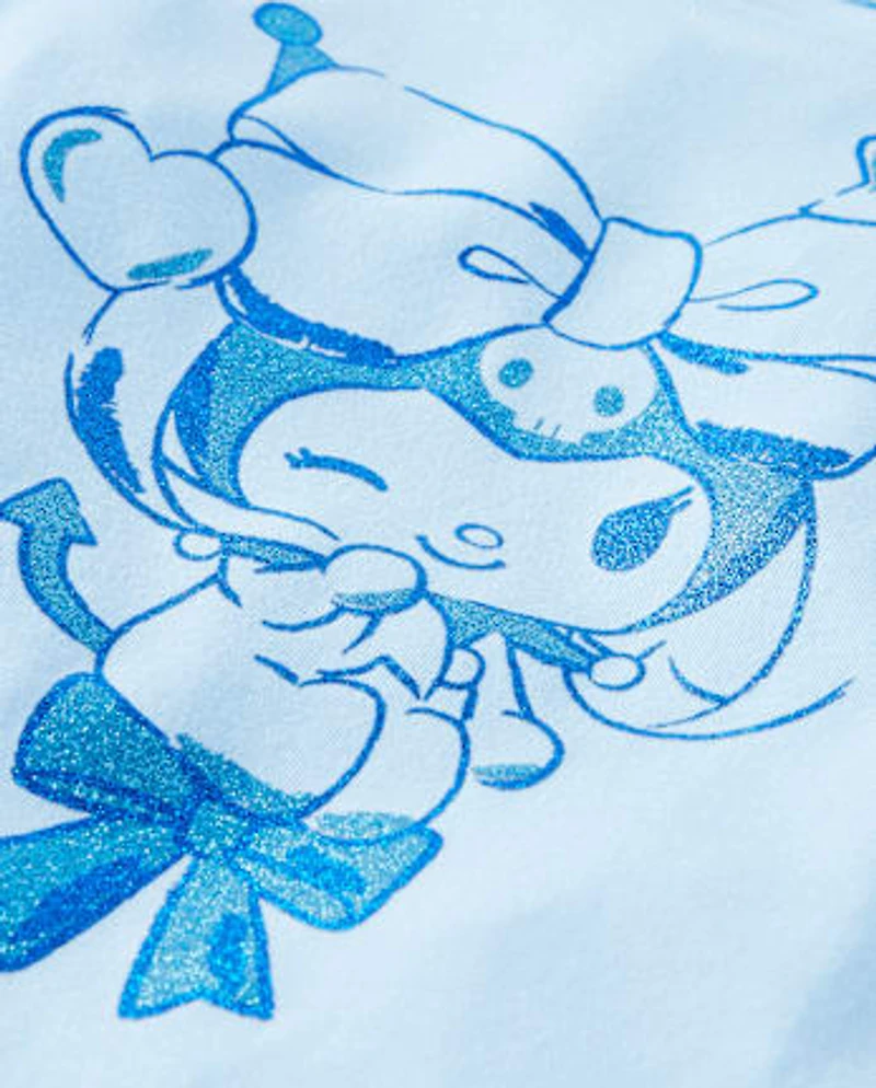Girls Kuromi™ Glitter Baby Tee