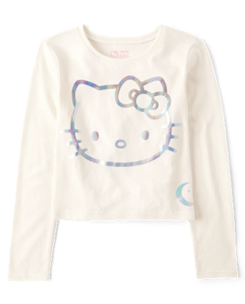 Girls Hello Kitty® Holographic Baby Tee