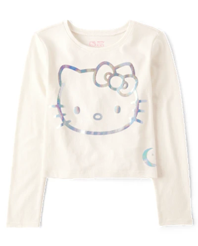 Girls Hello Kitty® Holographic Baby Tee