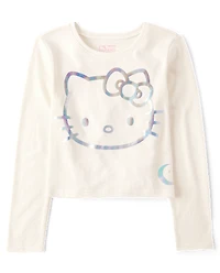 Girls Hello Kitty® Holographic Baby Tee