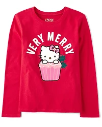 T-shirt graphique Hello Kitty® Very Merry pour fille