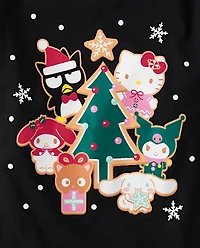 T-shirt graphique Hello Kitty® et ses amis pour les fêtes filles