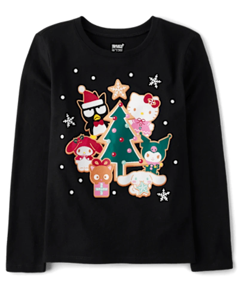 T-shirt graphique Hello Kitty® et ses amis pour les fêtes filles