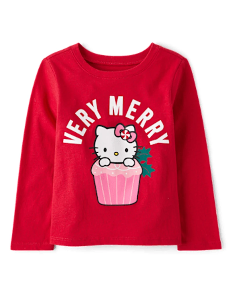 Toddler Girls Hello Kitty® Very Merry Graphic Tee