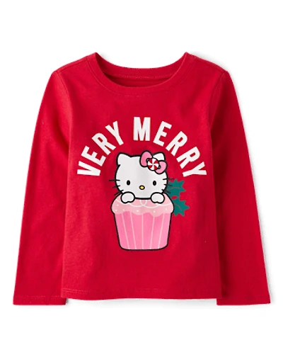 Toddler Girls Hello Kitty® Very Merry Graphic Tee