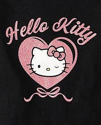Toddler Girls Hello Kitty® Glitter Heart Graphic Tee