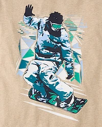 Boys Snowboarder Graphic Tee