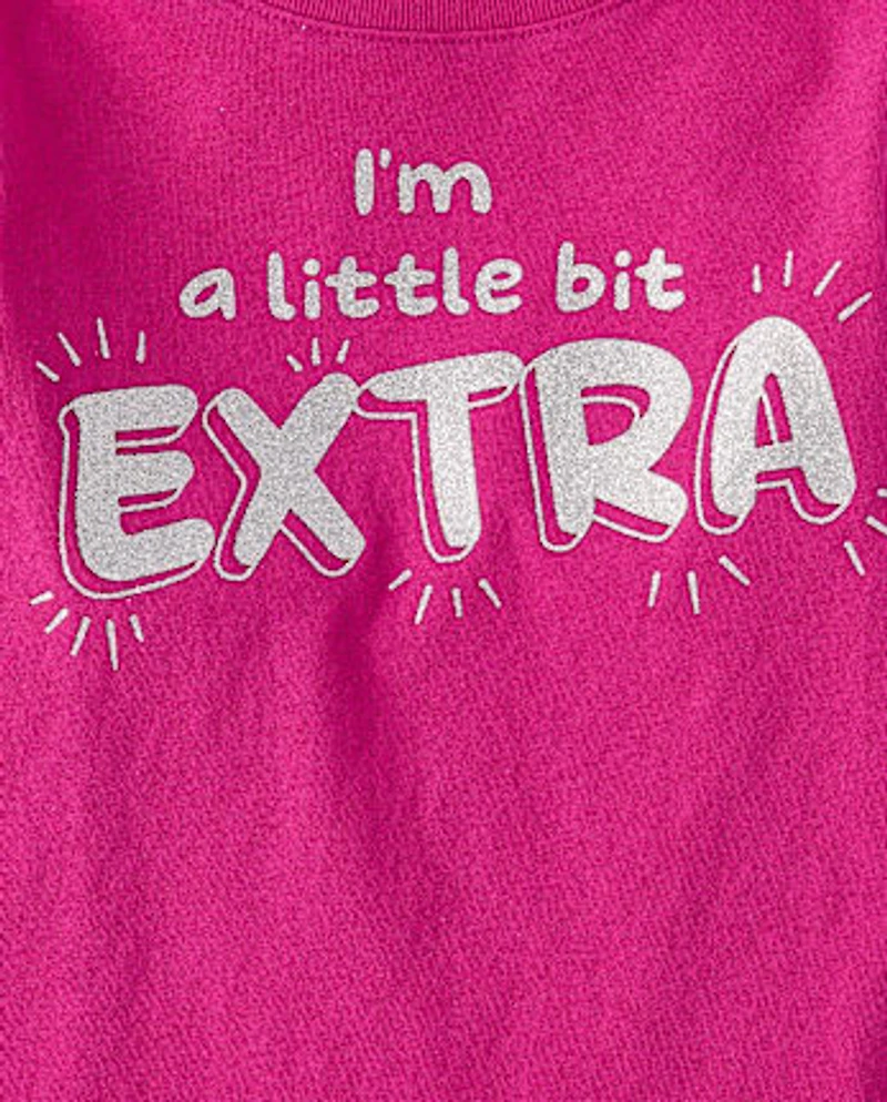 Baby And Toddler Girls Sassy Graphic Tee 3-Pack