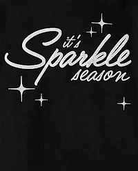 Girls Sparkle Season Graphic Tee