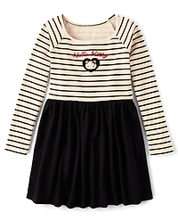 Girls Hello Kitty® Applique Everyday Dress