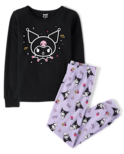 Girls Kuromi™ Snug Fit Cotton Pajamas