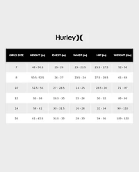 Girls Hurley™ Checkered Bikini Swimsuit