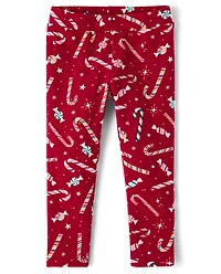 Baby And Toddler Girls Holiday Winter Warm Leggings