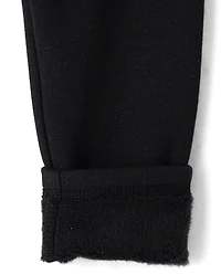 Leggings chauds d'hiver à paillettes pour bébés et petites filles