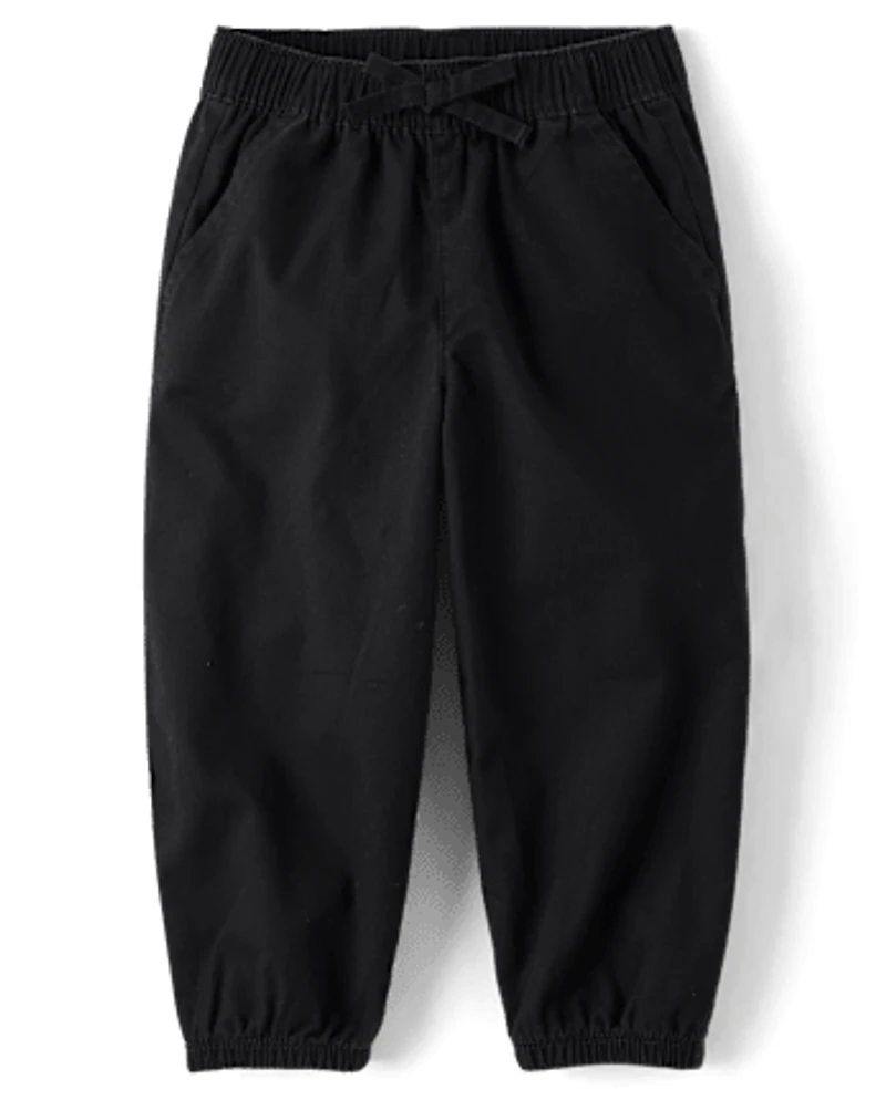 Baby And Toddler Girls Baggy Pull On Jogger Pants