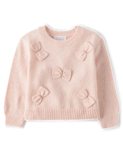 Toddler Girls Bow Sweater