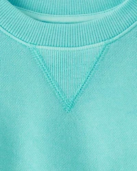 Toddler Girls Garment Dyed Premium Fleece Sweatshirt
