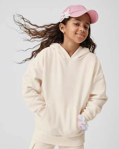 Kids Garment Dyed Premium Fleece Hoodie