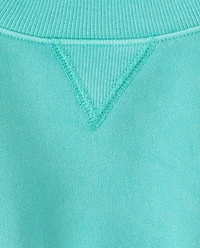 Girls Garment Dyed Premium Fleece Sweatshirt