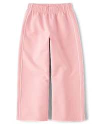 Pantalon de survêtement confortable à jambes larges pour filles