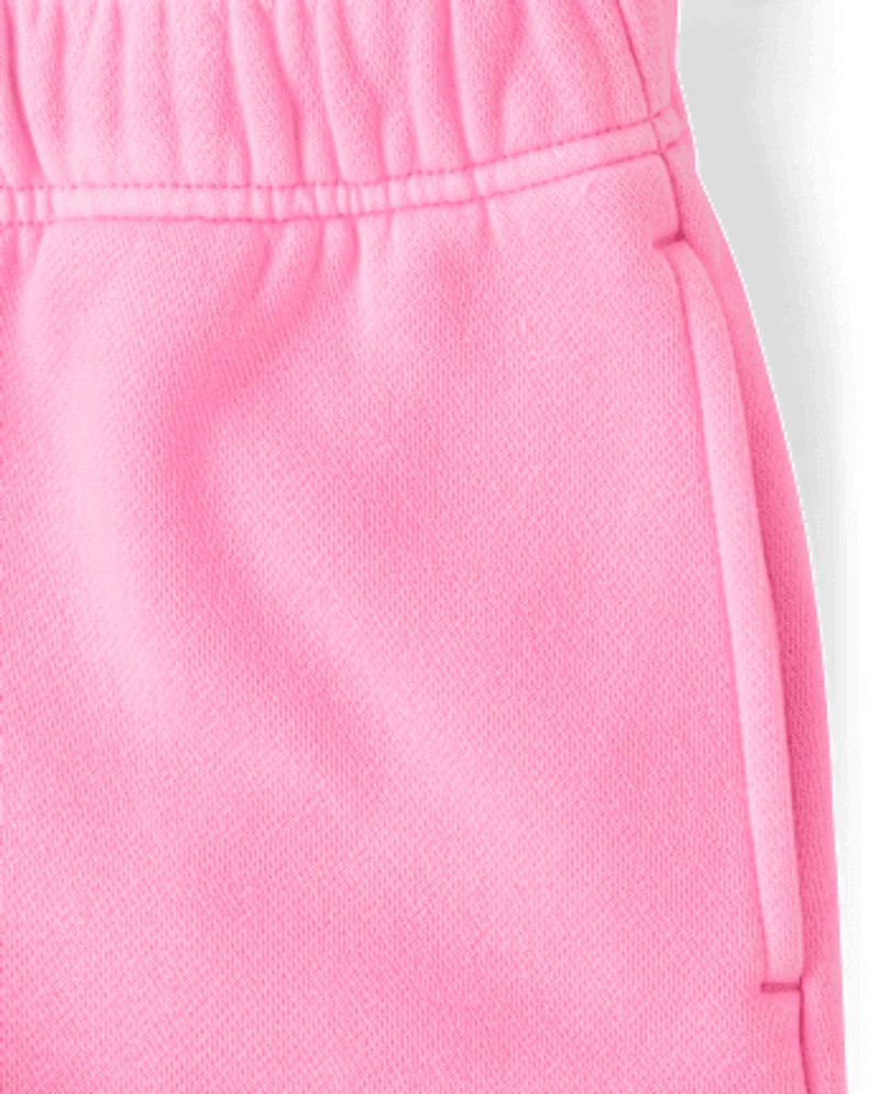 Kids Garment Dyed Premium Fleece Jogger Pants