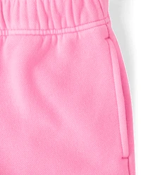 Kids Garment Dyed Premium Fleece Jogger Pants