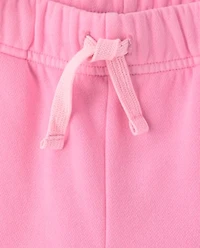 Kids Garment Dyed Premium Fleece Jogger Pants