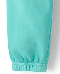 Kids Garment Dyed Premium Fleece Jogger Pants