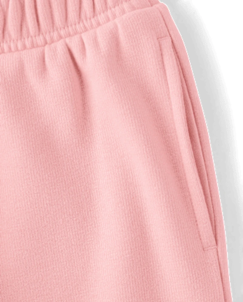 Girls Winter Warm Wide Leg Lounge Pants