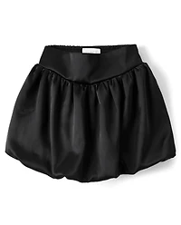 Girls Satin Bubble Skirt