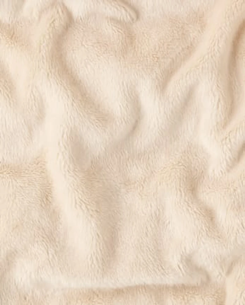 Girls Faux Fur Lined Long Puffer Jacket