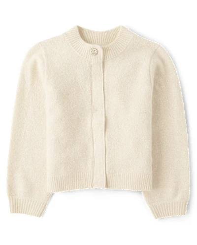 Cardigan pull scintillant pour fille