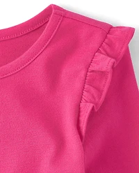 Toddler Girls Heart Flutter Top 3-Pack